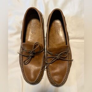 Sebago Docksides Brown Leather Boat Shoes Mens 11.5
